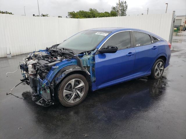 honda civic lx 2021 2hgfc2f65mh504801