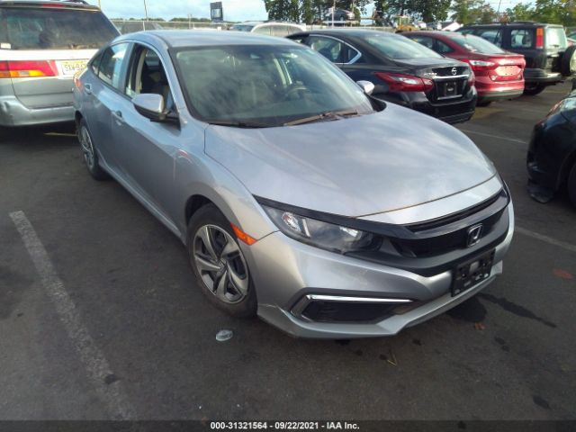 honda civic sedan 2019 2hgfc2f66kh554491