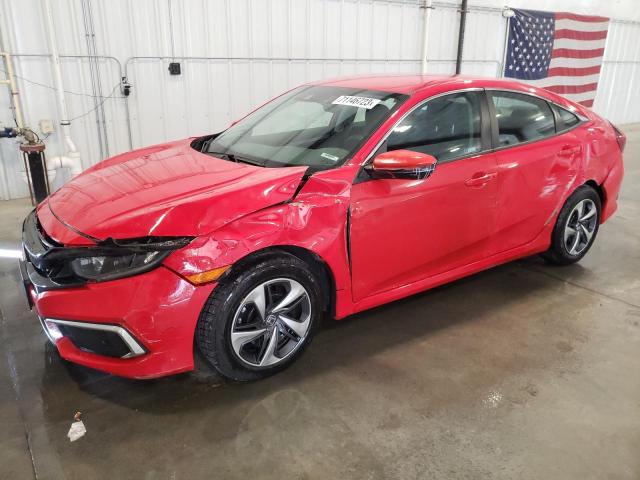 honda civic lx 2019 2hgfc2f66kh606072