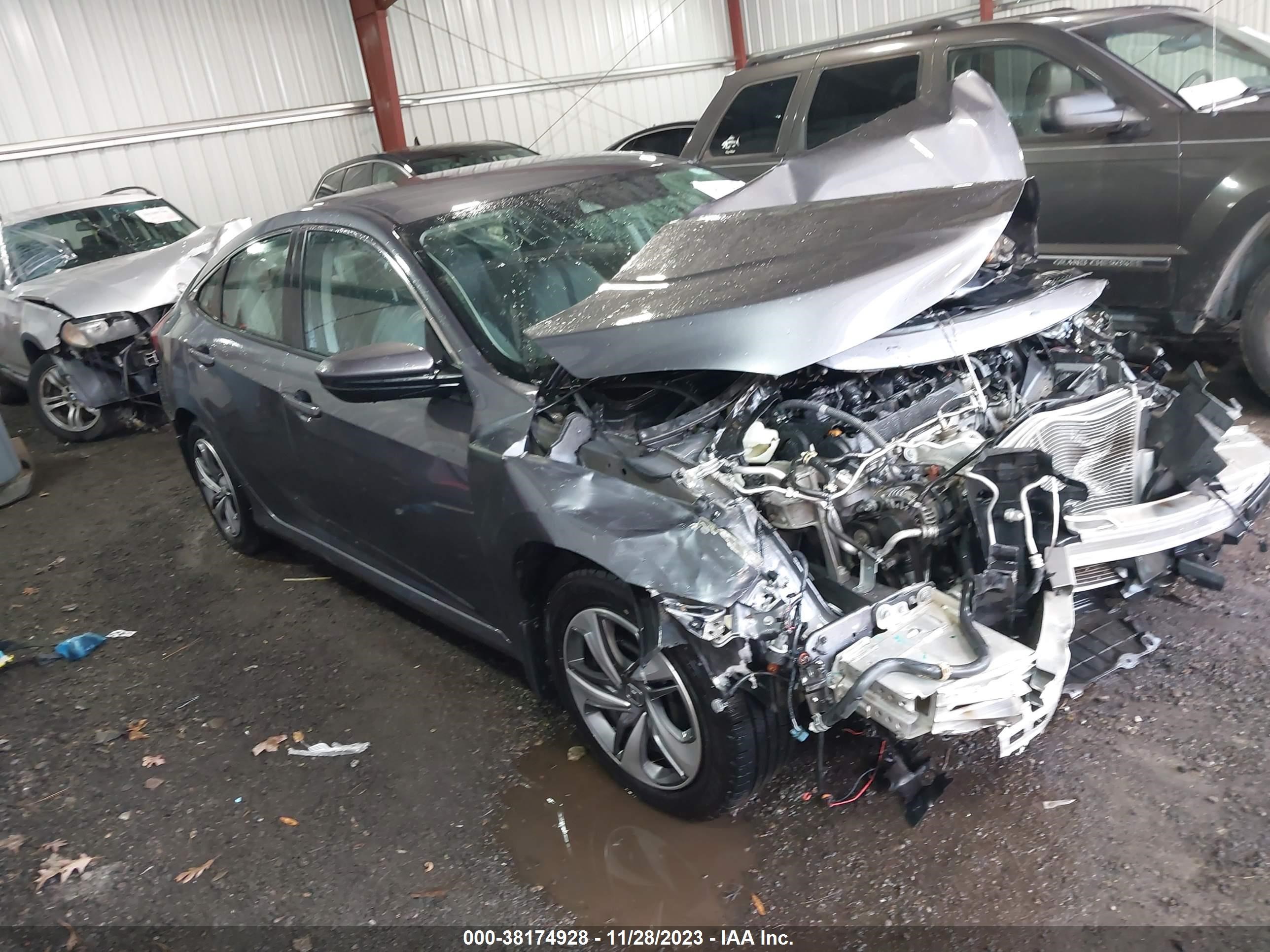 honda civic 2019 2hgfc2f67kh516400