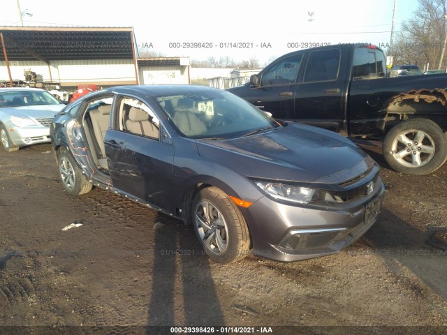 honda civic sedan 2019 2hgfc2f67kh516476