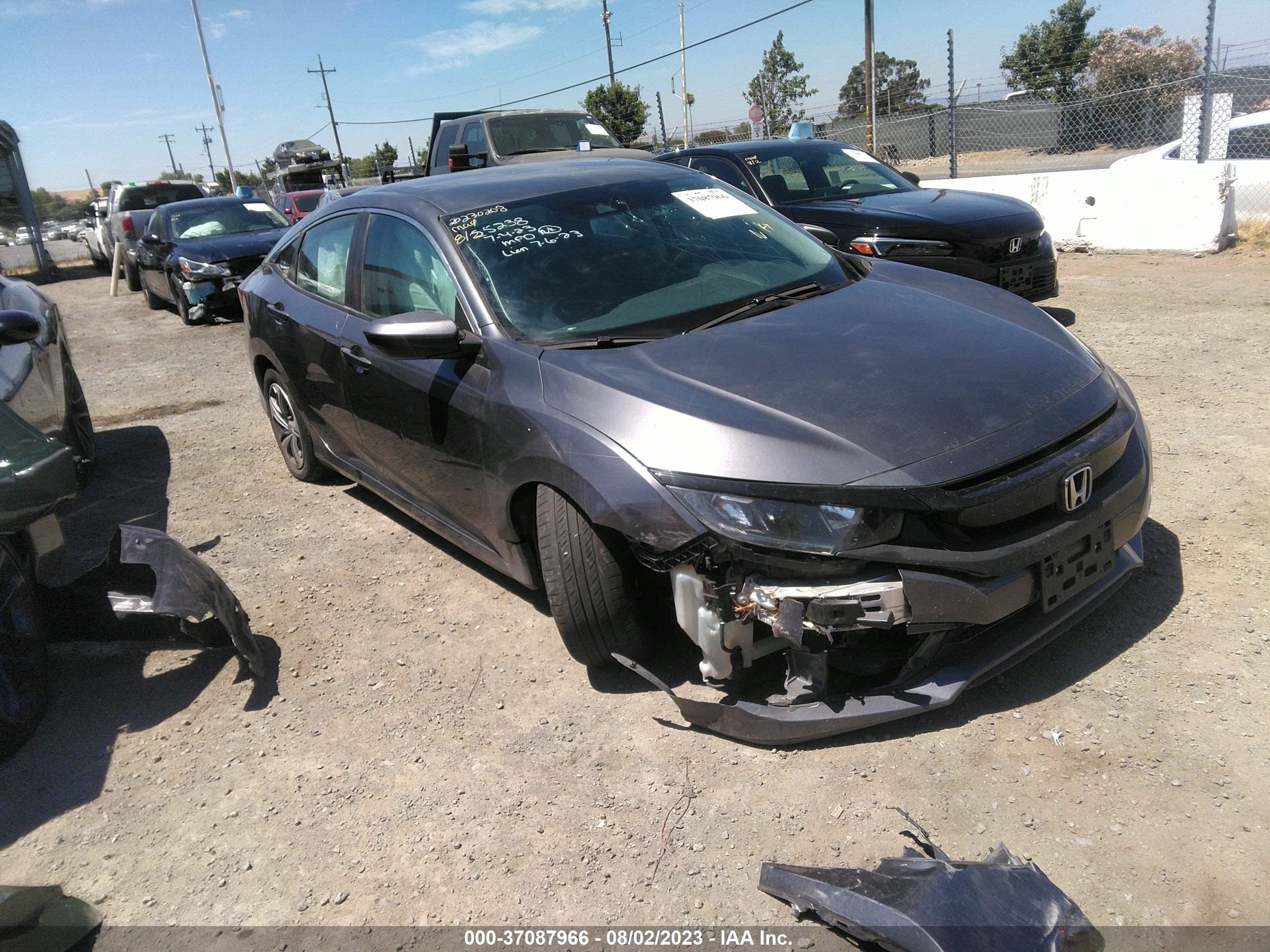 honda civic 2019 2hgfc2f67kh529728