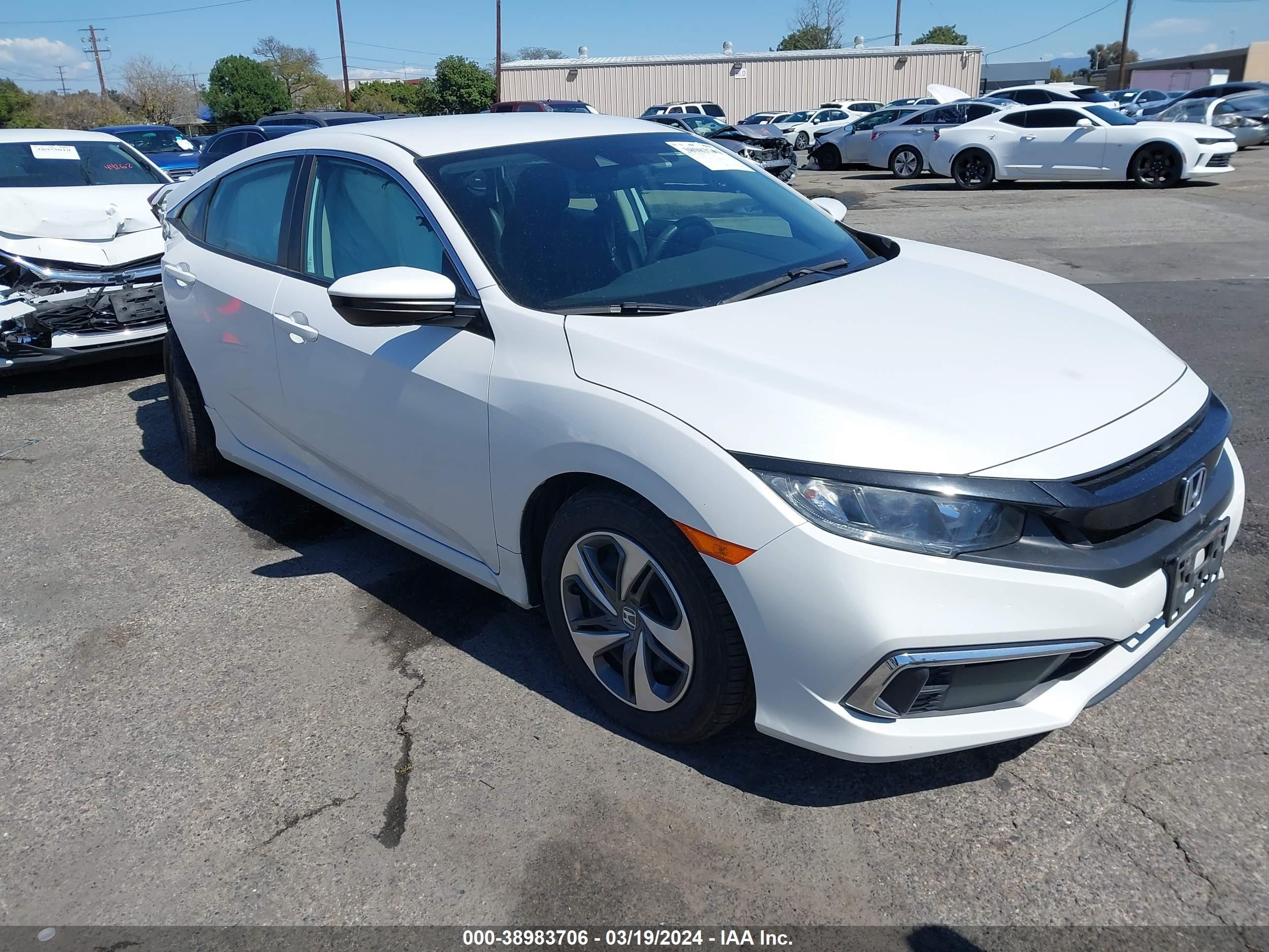 honda civic 2019 2hgfc2f67kh543192