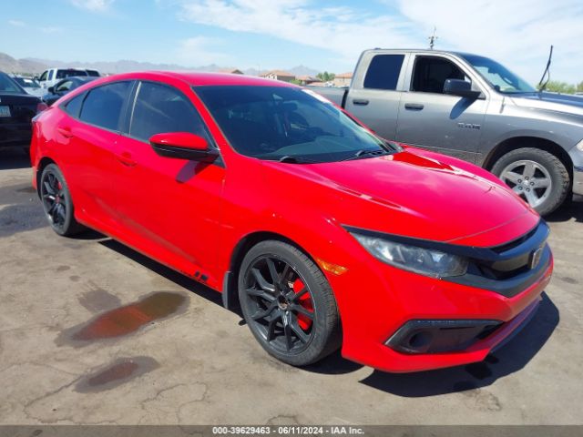 honda civic 2019 2hgfc2f67kh563040