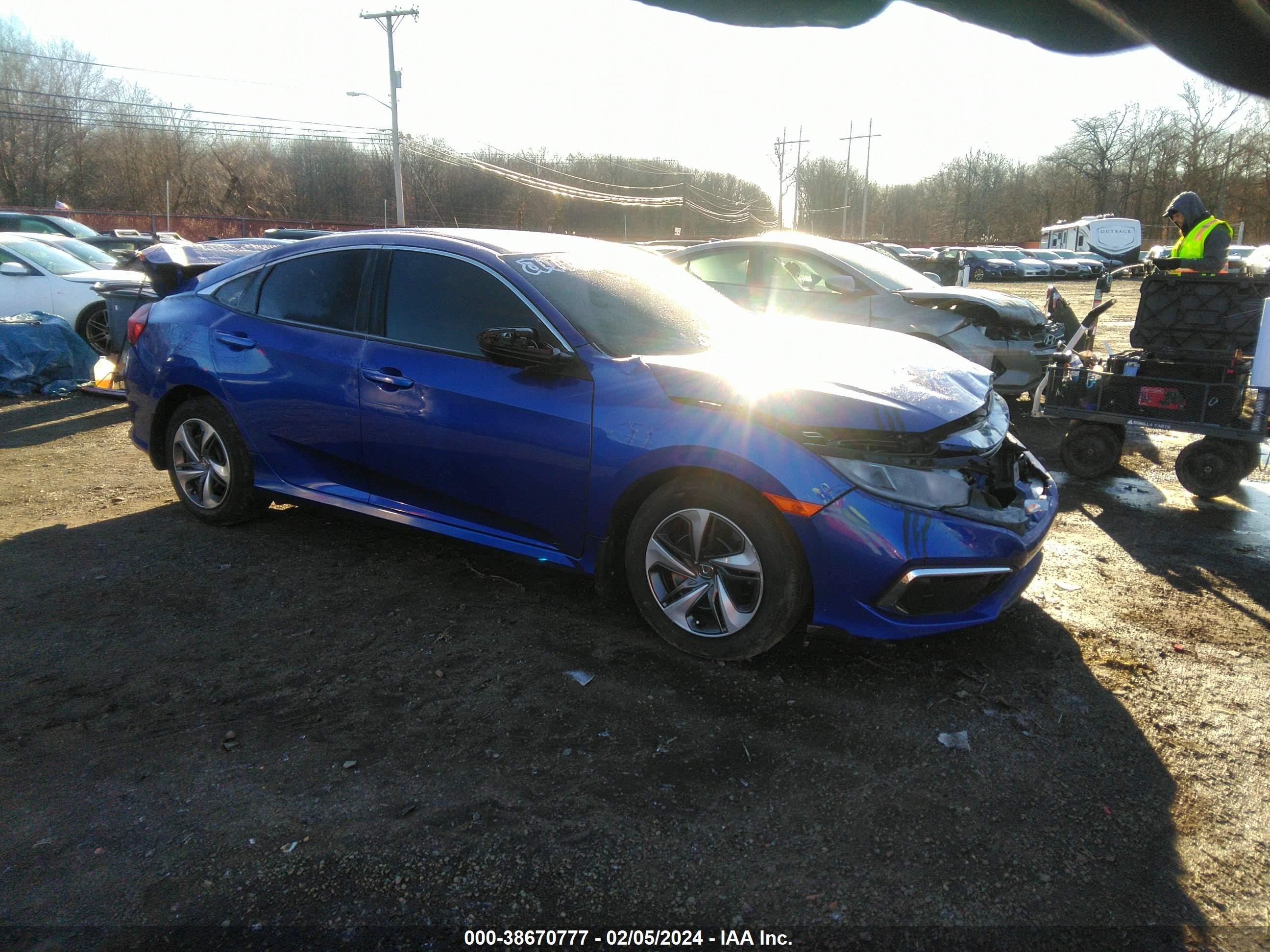 honda civic 2020 2hgfc2f68lh527858