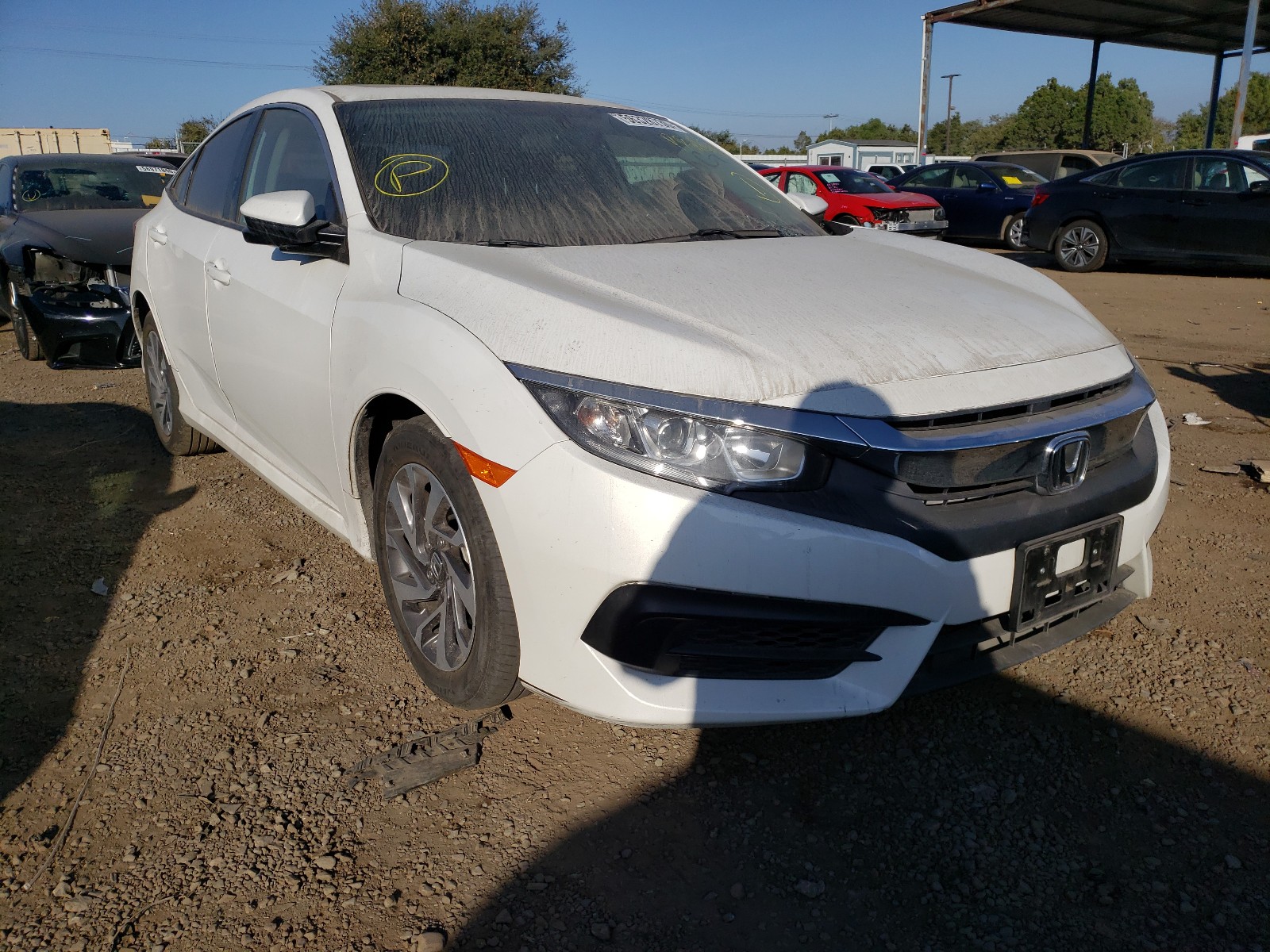 honda civic ex 2018 2hgfc2f71jh542000