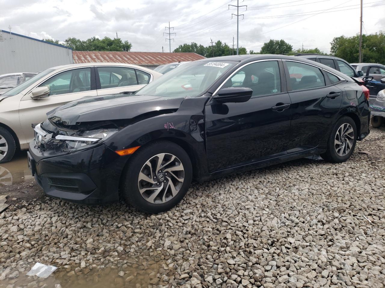 honda civic 2018 2hgfc2f72jh590976