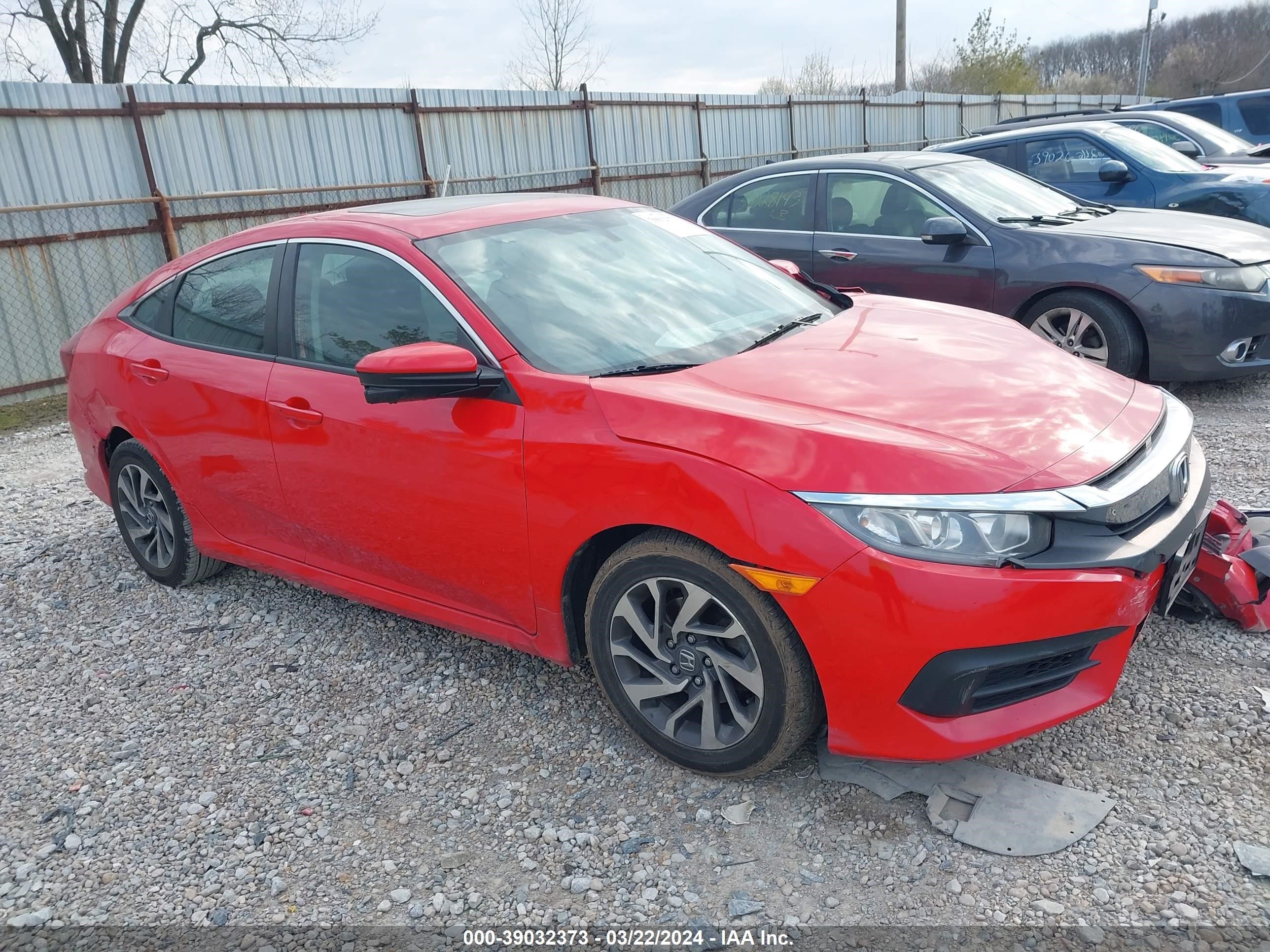 honda civic 2018 2hgfc2f74jh546266