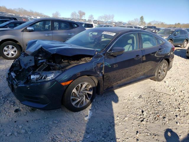 honda civic ex 2018 2hgfc2f74jh546655