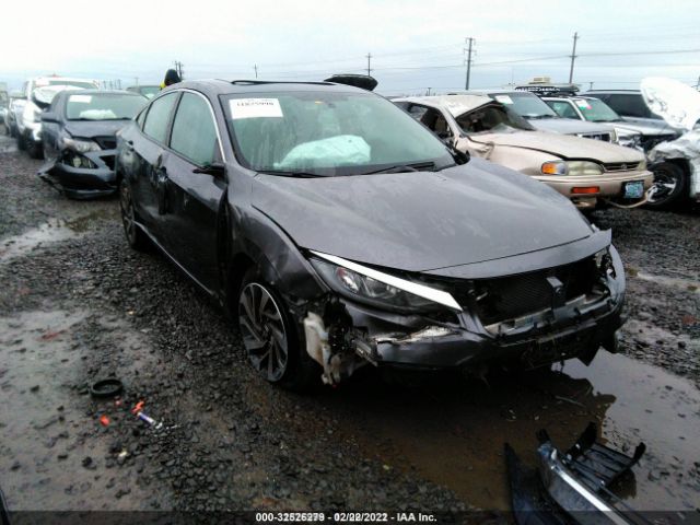 honda civic sedan 2018 2hgfc2f74jh572138