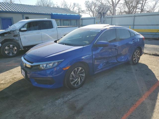 honda civic ex 2018 2hgfc2f74jh585083