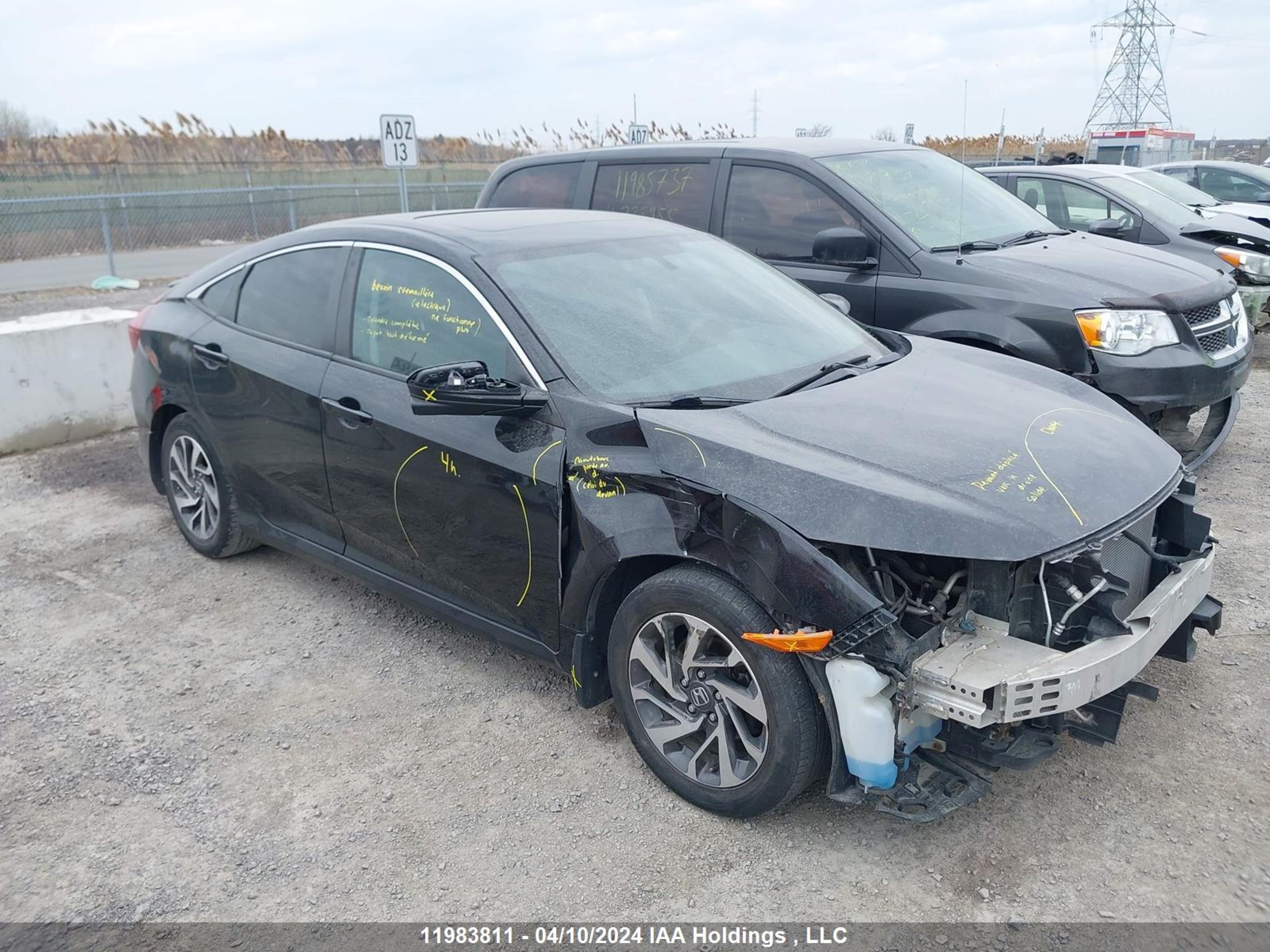 honda civic 2016 2hgfc2f75gh001119