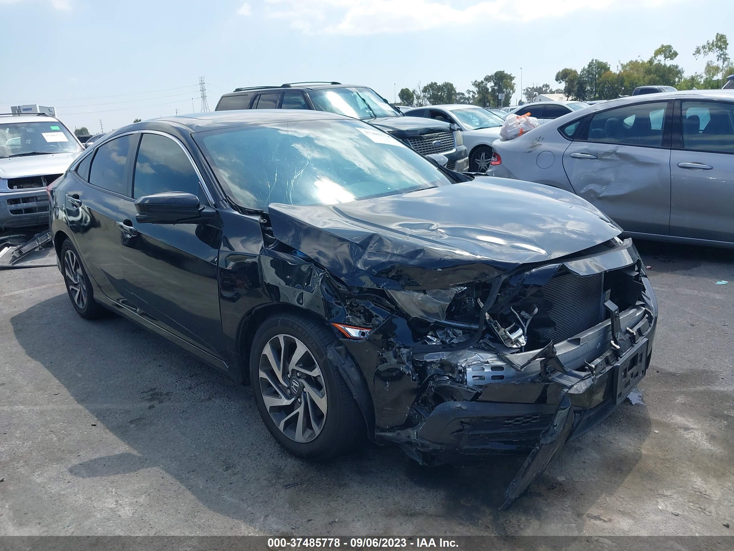 honda civic 2016 2hgfc2f75gh561156