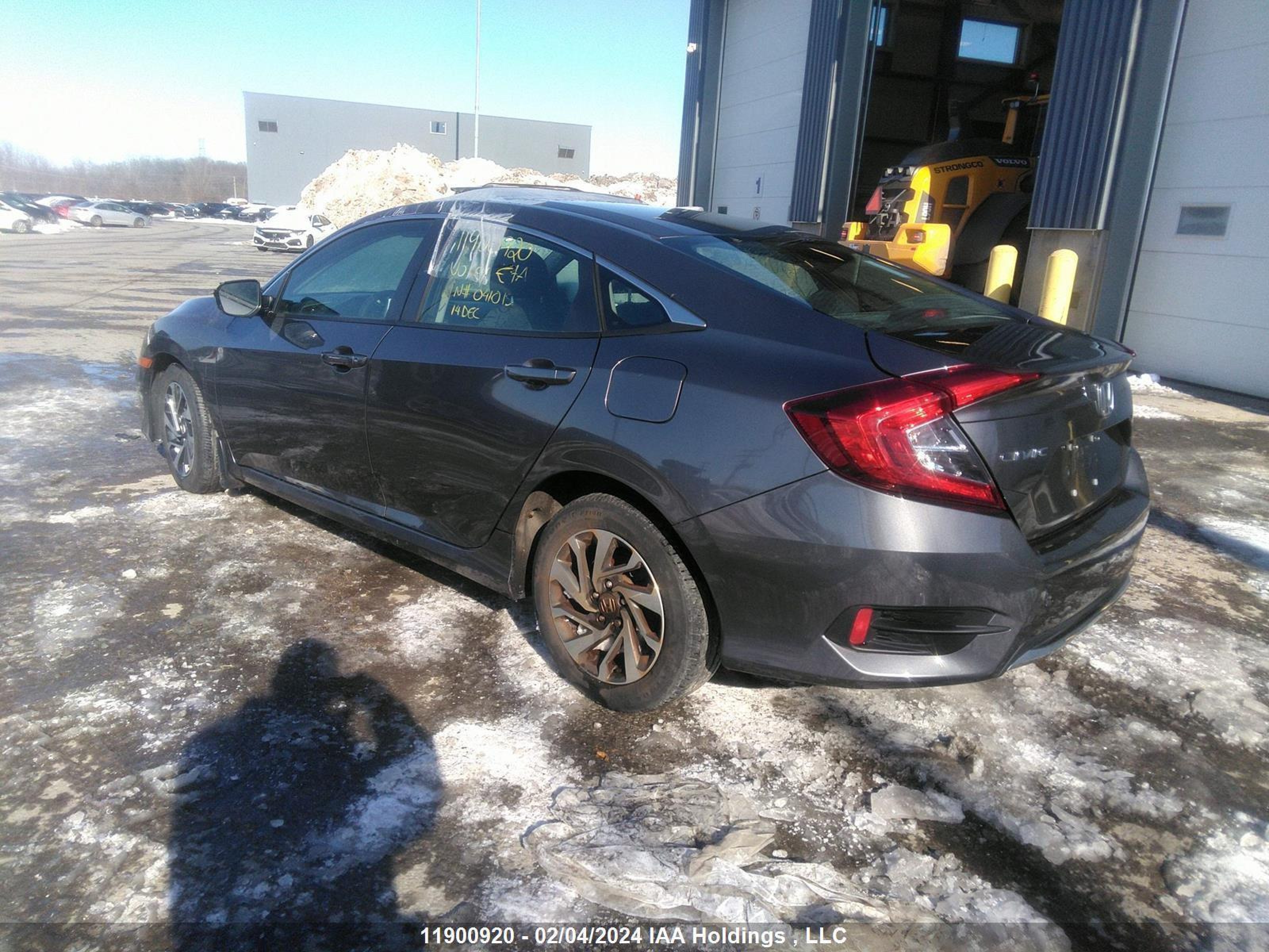 honda civic 2019 2hgfc2f75kh041015