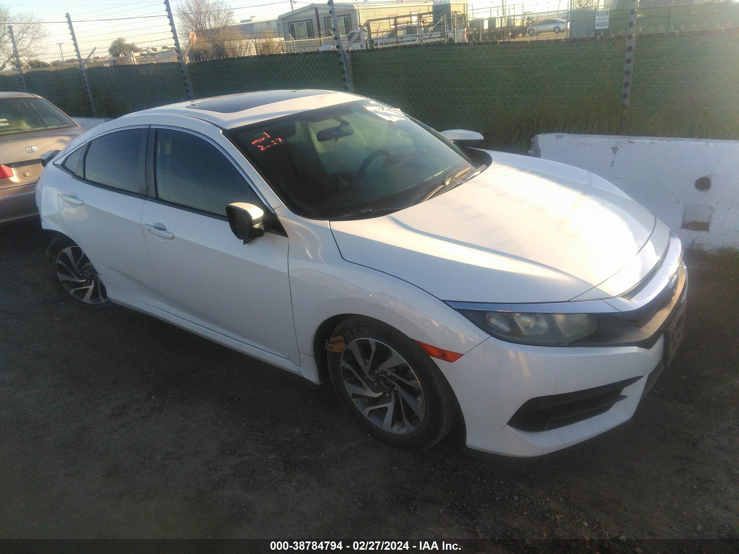 honda civic 2016 2hgfc2f76gh546925