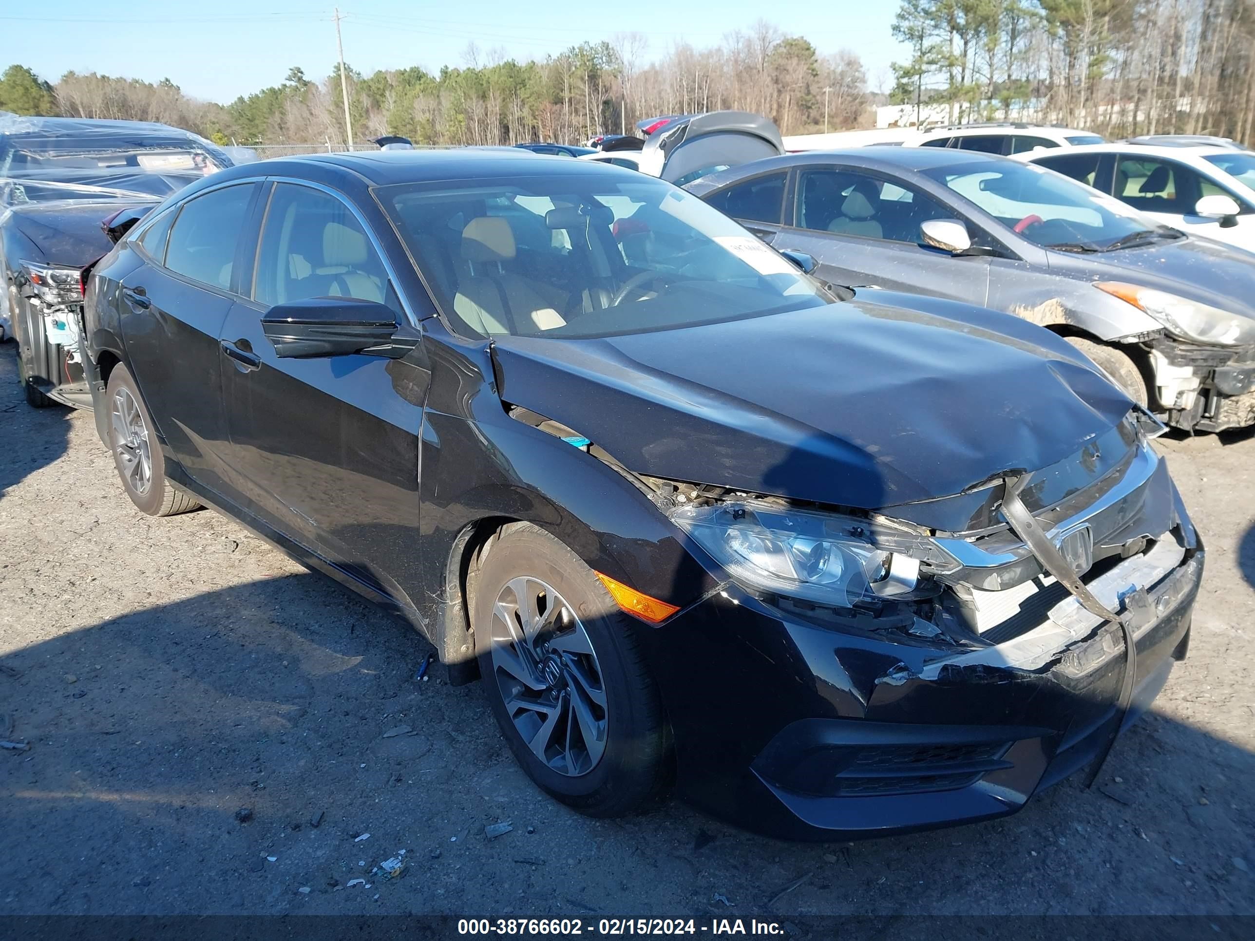 honda civic 2018 2hgfc2f76jh553493