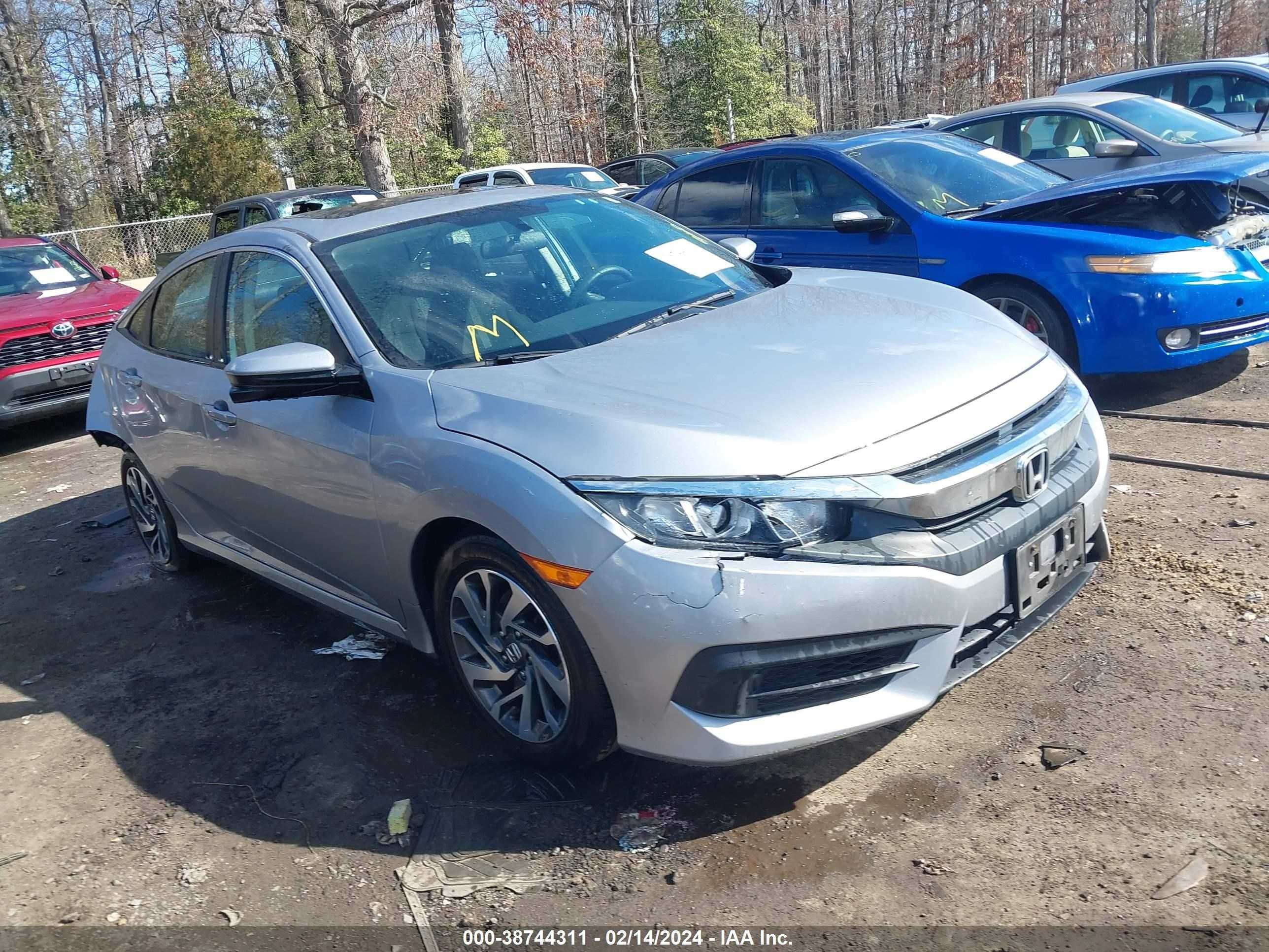 honda civic 2017 2hgfc2f77hh565971