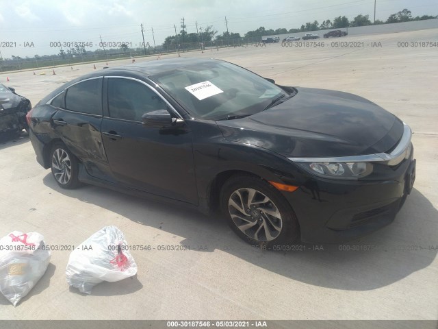 honda civic sedan 2018 2hgfc2f77jh575941