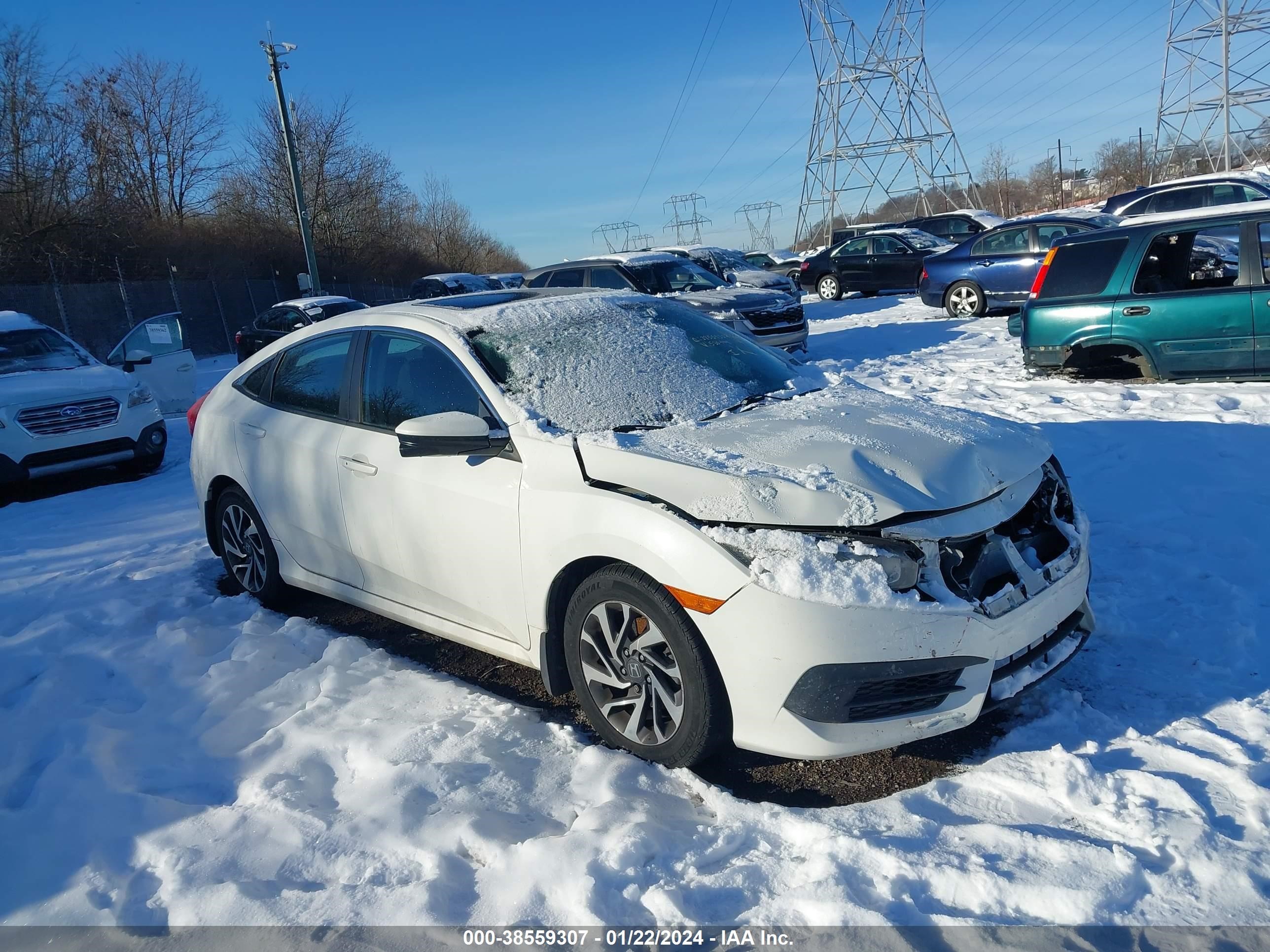 honda civic 2016 2hgfc2f79gh530444