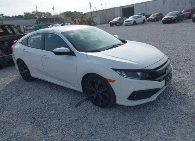 honda civic sedan 2019 2hgfc2f80kh539471