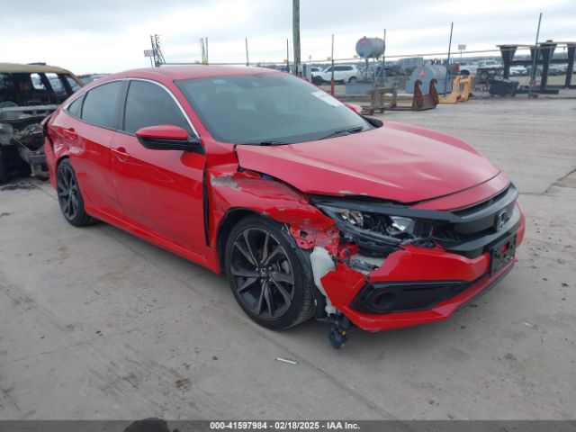 honda civic 2019 2hgfc2f80kh542452