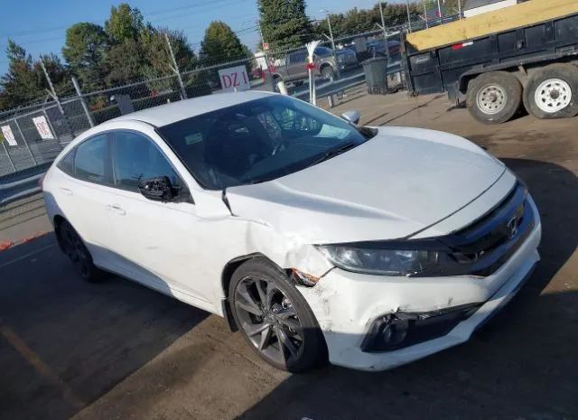 honda civic sedan 2019 2hgfc2f80kh574835