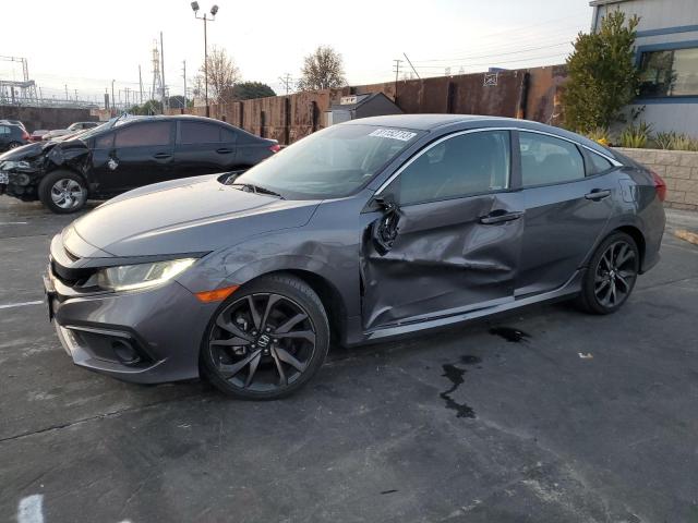 honda civic 2019 2hgfc2f81kh582491