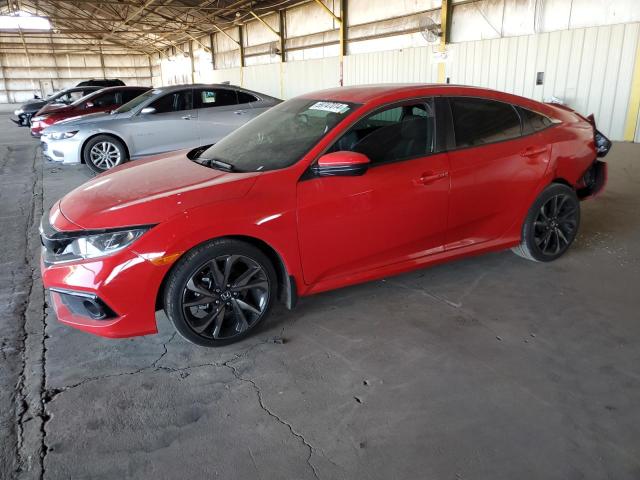 honda civic 2019 2hgfc2f81kh585553