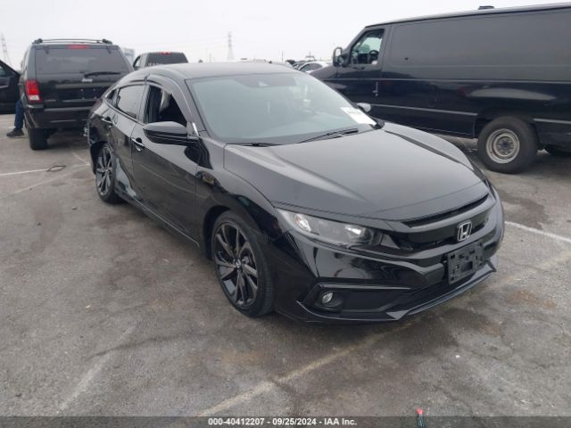 honda civic 2019 2hgfc2f81kh595113