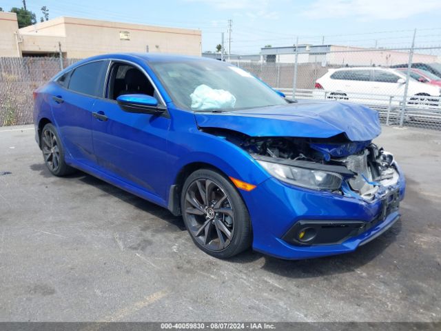 honda civic 2019 2hgfc2f81kh601489