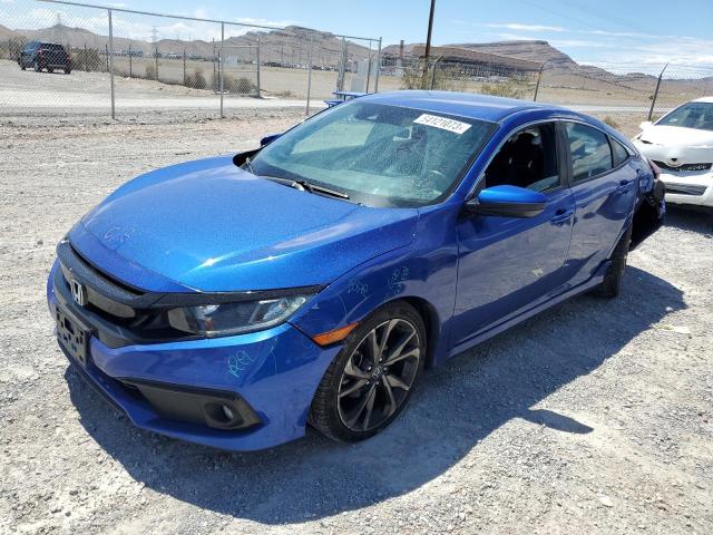 honda civic spor 2021 2hgfc2f81mh545248