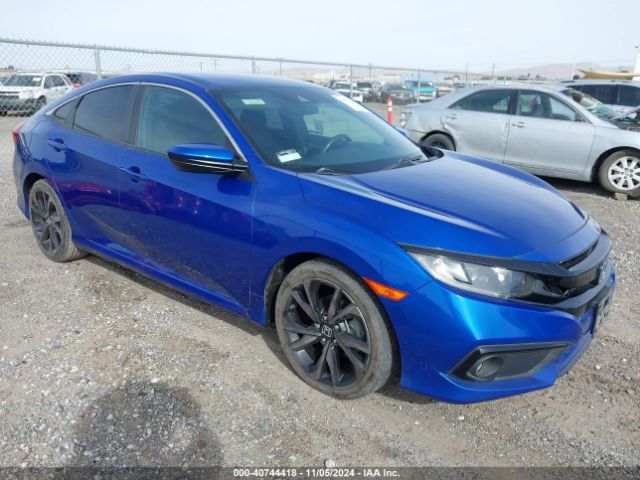 honda civic 2019 2hgfc2f82kh521487