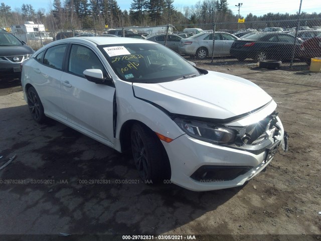 honda civic sedan 2019 2hgfc2f82kh527421