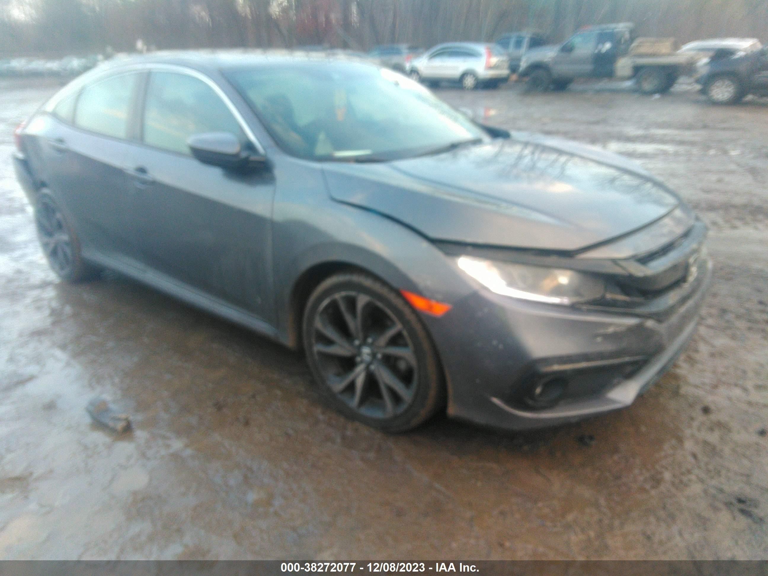 honda civic 2019 2hgfc2f82kh596478