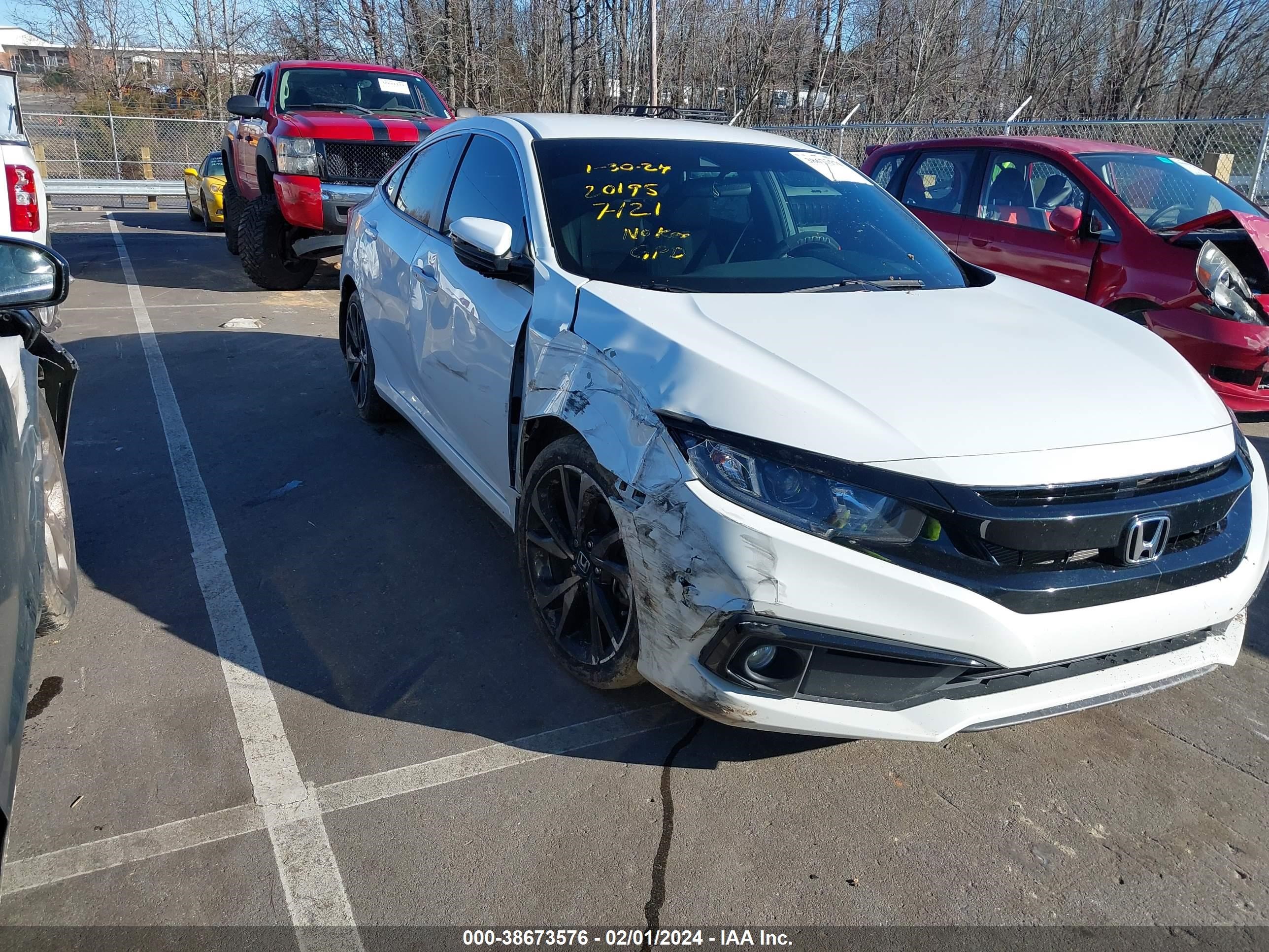 honda civic 2021 2hgfc2f82mh517121