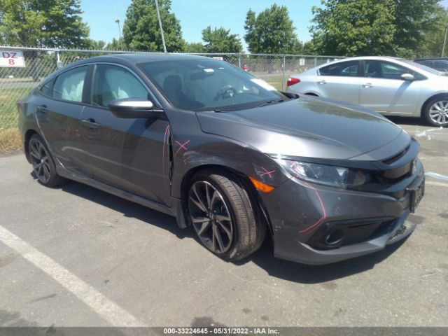 honda civic sedan 2019 2hgfc2f83kh515794