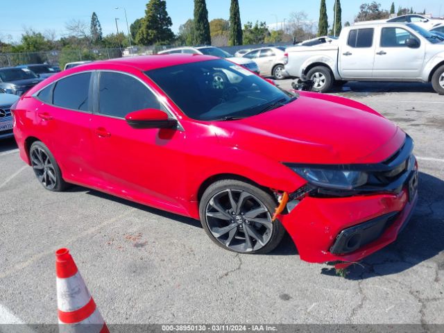 honda civic 2019 2hgfc2f83kh518744