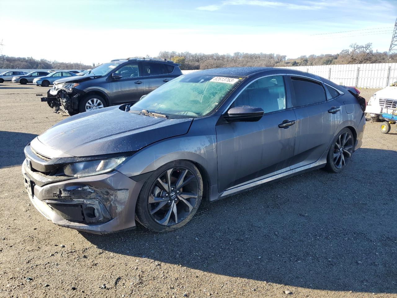 honda civic 2019 2hgfc2f83kh582539