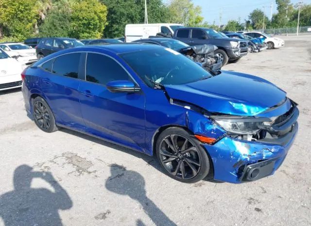 honda civic 2019 2hgfc2f83kh585960