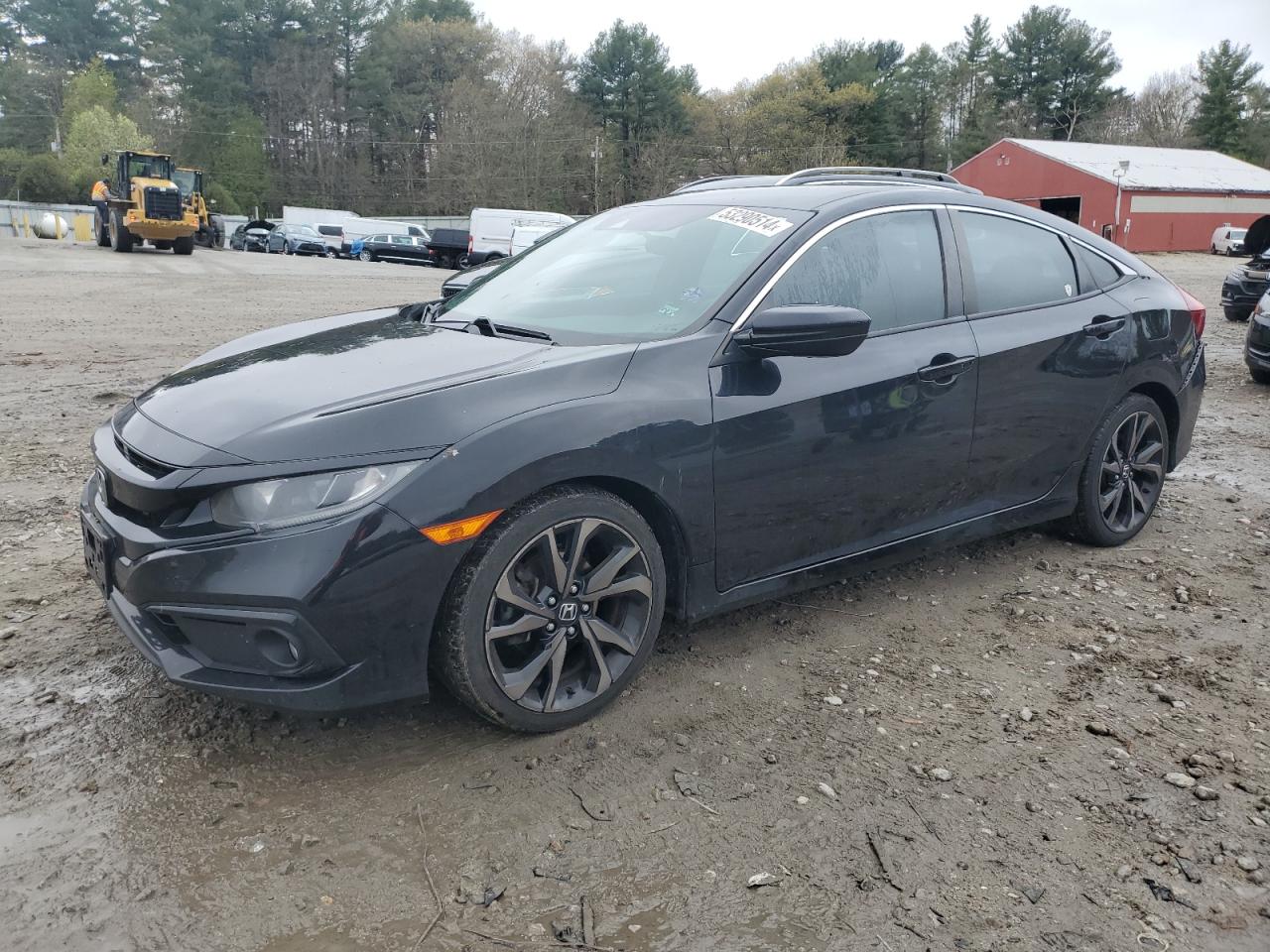 honda civic 2019 2hgfc2f83kh590656