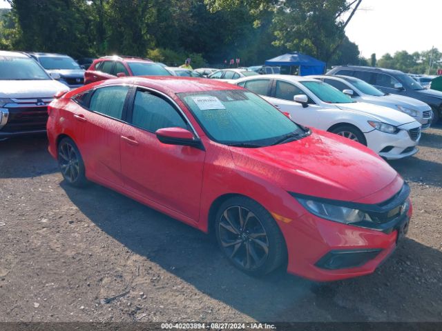 honda civic 2020 2hgfc2f83lh509379