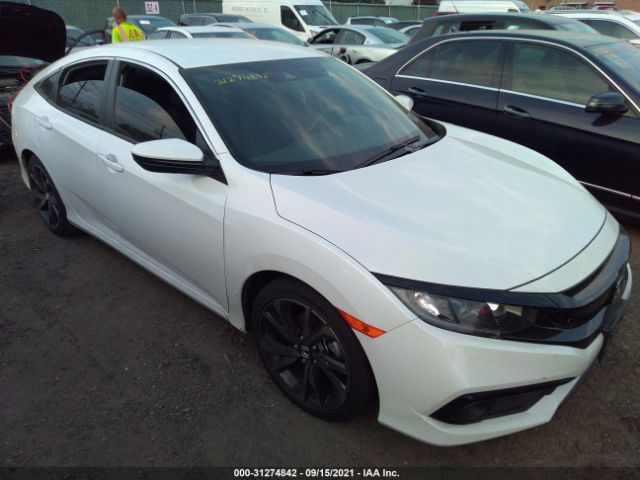 honda civic sedan 2021 2hgfc2f83mh542013