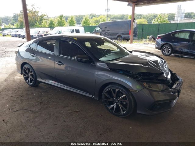 honda civic 2019 2hgfc2f84kh540638