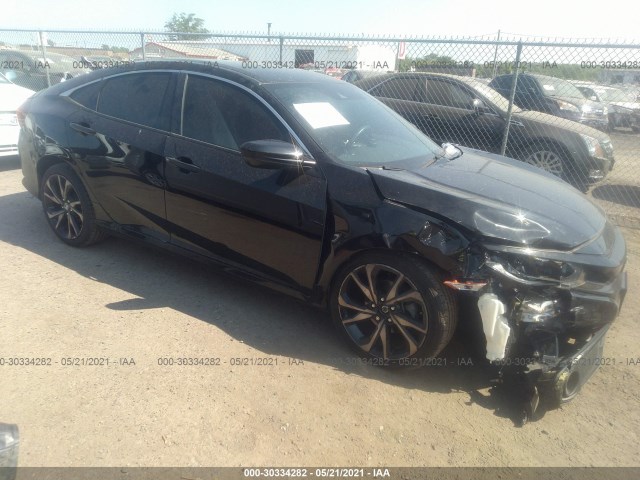 honda civic sedan 2019 2hgfc2f84kh584848