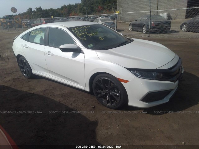 honda civic sedan 2019 2hgfc2f84kh605116