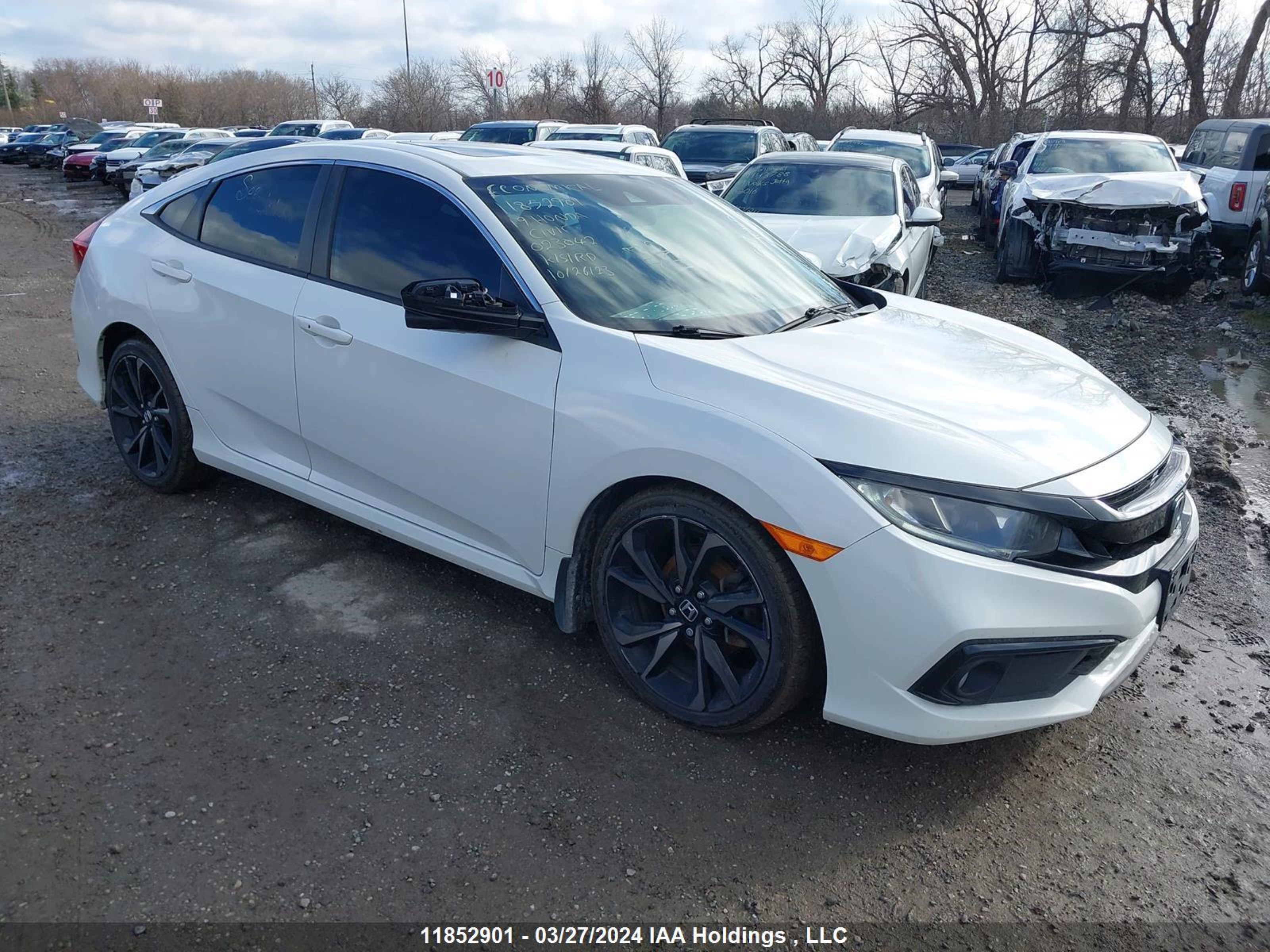 honda civic 2019 2hgfc2f85kh023042