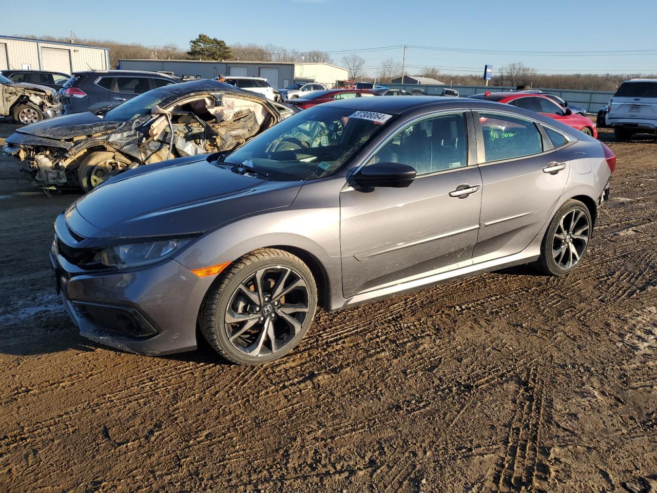 honda civic 2019 2hgfc2f85kh581327