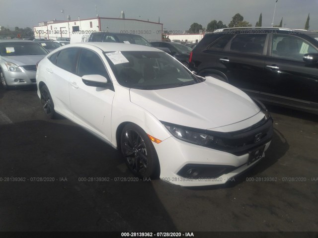 honda civic sedan 2019 2hgfc2f86kh520908