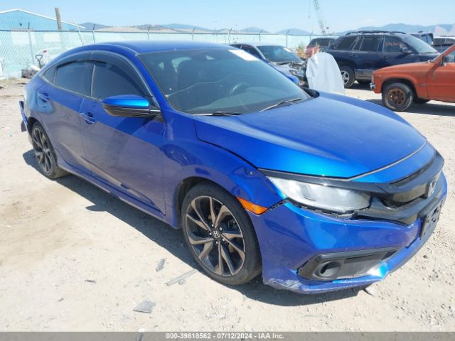 honda civic 2019 2hgfc2f86kh539135