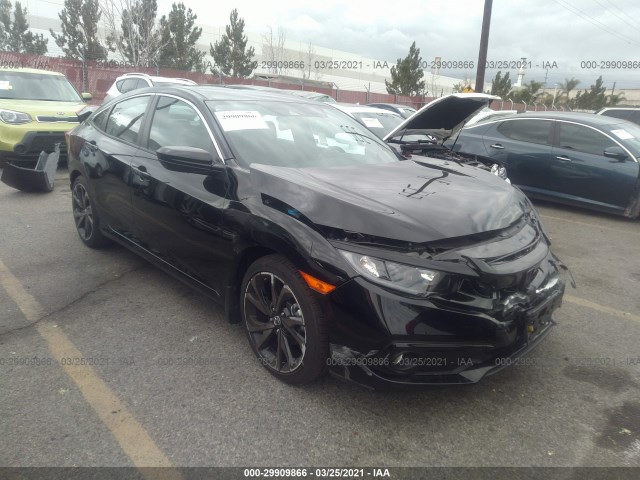 honda civic sedan 2020 2hgfc2f86lh590264